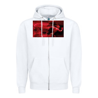 White The Flash Zipper Hoodie - PixelFlow