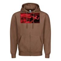 Chestnut The Flash Zipper Hoodie - PixelFlow