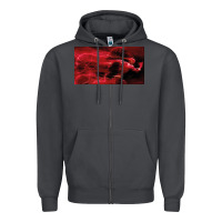 Smoke The Flash Zipper Hoodie - PixelFlow