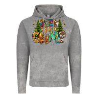 Cloud Rock Born To Camp Vintage Hoodie - CowhideDigitalArt