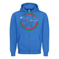 True Royal fiat 500   italy Zipper Hoodie - PixelFlow