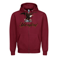 Burgundy yuengling beer Zipper Hoodie - PixelFlow