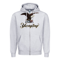 Heather Grey yuengling beer Zipper Hoodie - PixelFlow