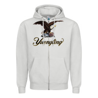 Dove Grey yuengling beer Zipper Hoodie - PixelFlow