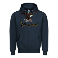 Navy yuengling beer Zipper Hoodie - PixelFlow