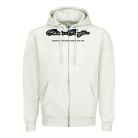 Oatmeal Heather Chris Craft Boats Zipper Hoodie - PixelFlow