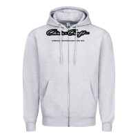 Heather Grey Chris Craft Boats Zipper Hoodie - PixelFlow
