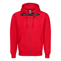 Red Chris Craft Boats Zipper Hoodie - PixelFlow