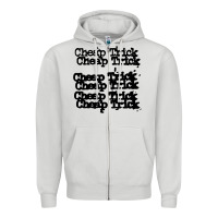 Dove Grey cheap trick Zipper Hoodie - PixelFlow
