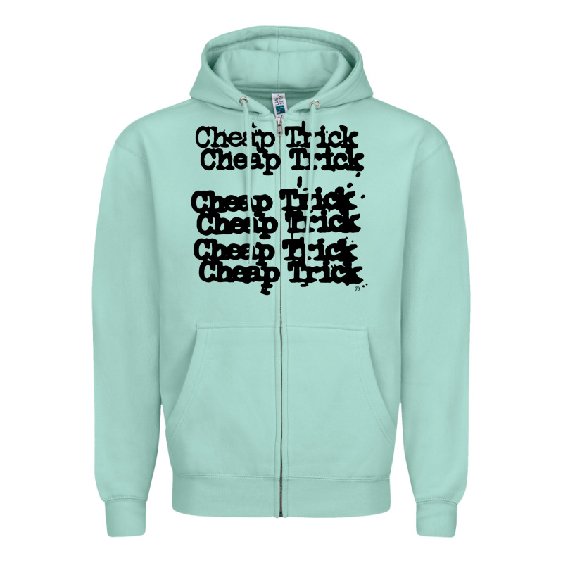 Cheap Trick Zipper Hoodie by PixelFlow | Teevron