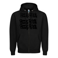 Black cheap trick Zipper Hoodie - PixelFlow