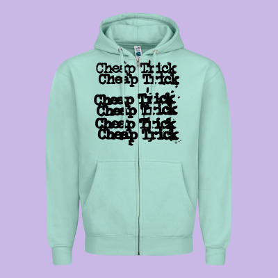 Cheap Trick Zipper Hoodie Designed By Pixelflow