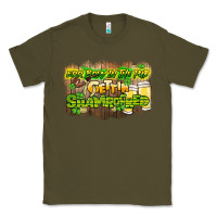 Army Green Err body in the pub gettin shamrocked Classic Tee - HowdyJamesFarm
