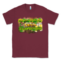 Burgundy Err body in the pub gettin shamrocked Classic Tee - HowdyJamesFarm