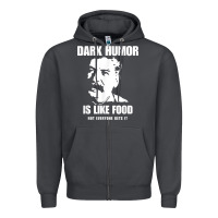 Smoke dark humor is like food not everyone gets it, joseph stalin t shirt Zipper Hoodie - PixelFlow