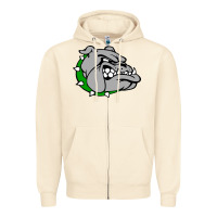 Sandshell ashville high school, ashville bulldogs Zipper Hoodie - PixelFlow