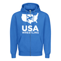True Royal usa power united states Zipper Hoodie - PixelFlow