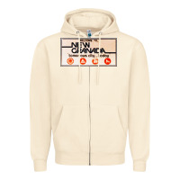 Sandshell welcome to new granada! Zipper Hoodie - PixelFlow