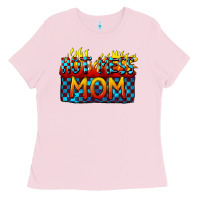 Bubblegum Pink Hot mess mom Mother's Day Ladies Tee - FaDigitalArtStudio
