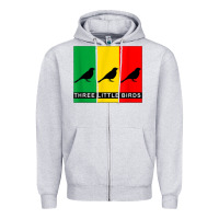 Three Little Birds Zipper Hoodie | Teevron