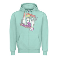 Seafoam Kim Mitchell, the Kim Mitchell, Kim Mitchell art, Kim Mitchell vintage Zipper Hoodie - PixelFlow