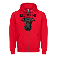 Red greyhound t  shirt greyhound t  shirt (3) Zipper Hoodie - PixelFlow