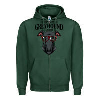 Sports Green greyhound t  shirt greyhound t  shirt (3) Zipper Hoodie - PixelFlow