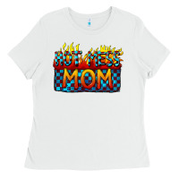 White Hot mess mom Mother's Day Ladies Tee - FaDigitalArtStudio
