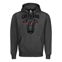 Charcoal Heather greyhound t  shirt greyhound t  shirt (3) Zipper Hoodie - PixelFlow