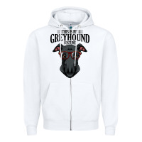 White greyhound t  shirt greyhound t  shirt (3) Zipper Hoodie - PixelFlow