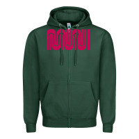 Sports Green sf muni bart    muni Zipper Hoodie - PixelFlow
