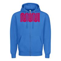 True Royal sf muni bart    muni Zipper Hoodie - PixelFlow