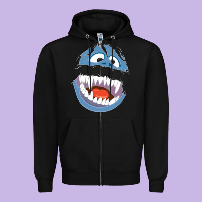 Abominable Bumble Rudolph Special Zipper Hoodie Designed By Pixelflow