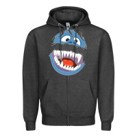 Charcoal Heather abominable bumble rudolph special Zipper Hoodie - PixelFlow