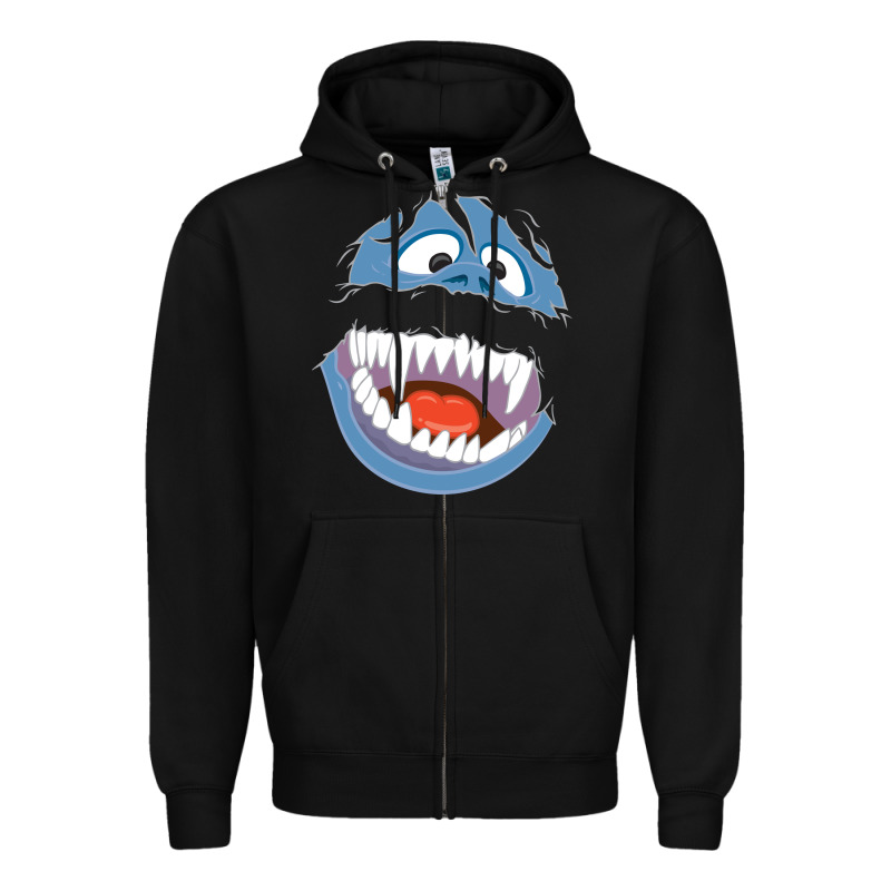 Abominable Bumble Rudolph Special Zipper Hoodie by PixelFlow | Teevron