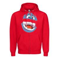 Red abominable bumble rudolph special Zipper Hoodie - PixelFlow