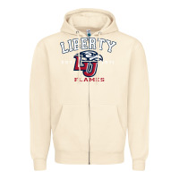 Sandshell liberty university flames football lynchburg virginia sparky the eagle Zipper Hoodie - PixelFlow