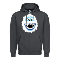 Smoke bumble face Zipper Hoodie - PixelFlow