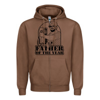 Chestnut Gary Plauche Zipper Hoodie - PixelFlow