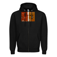 Black It’s Always Sunny Painting Zipper Hoodie - PixelFlow