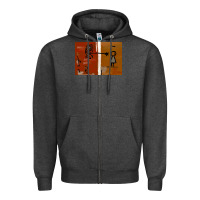 Charcoal Heather It’s Always Sunny Painting Zipper Hoodie - PixelFlow