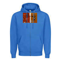 True Royal It’s Always Sunny Painting Zipper Hoodie - PixelFlow