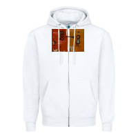 White It’s Always Sunny Painting Zipper Hoodie - PixelFlow