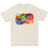 Bone Au-some mom Autism Premium Tee - FaDigitalArtStudio