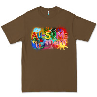 Cacao Au-some mom Autism Premium Tee - FaDigitalArtStudio