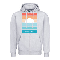 Heather Grey DAYMAN NIGHTMAN - It's Always Sunny Zipper Hoodie - PixelFlow
