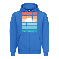 True Royal DAYMAN NIGHTMAN - It's Always Sunny Zipper Hoodie - PixelFlow