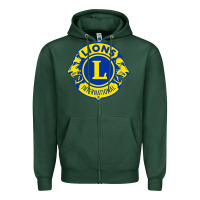 Sports Green lions clubs international classic Zipper Hoodie - PixelFlow