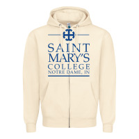 Sandshell saint mary's college belles Zipper Hoodie - PixelFlow