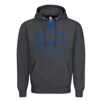 Smoke saint mary's college belles Zipper Hoodie - PixelFlow